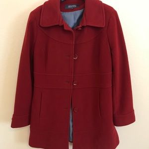 Kenneth Cole Red mid length Jacket
